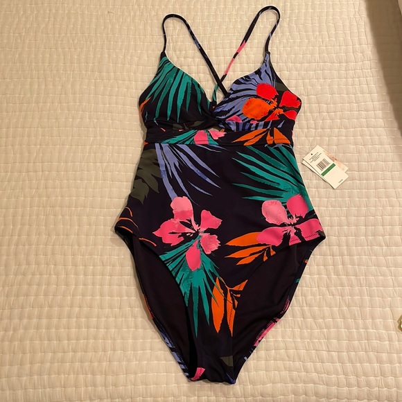 Jessica Simpson Other - NWT Jessica Simpson Island Paradise Mood Multi One Piece Bathing suit. Size L